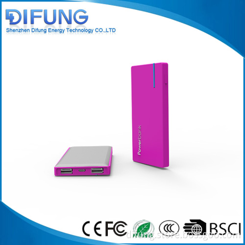 OEM full charging time portable solar mobile power bank
